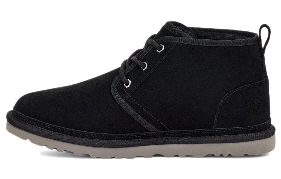 UGG Neumel Graphic Boot 'Black Grey Suede' 1130715-BGSD - Image 2