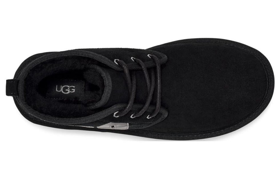 UGG Neumel Graphic Boot 'Black Grey Suede' 1130715-BGSD - Image 4