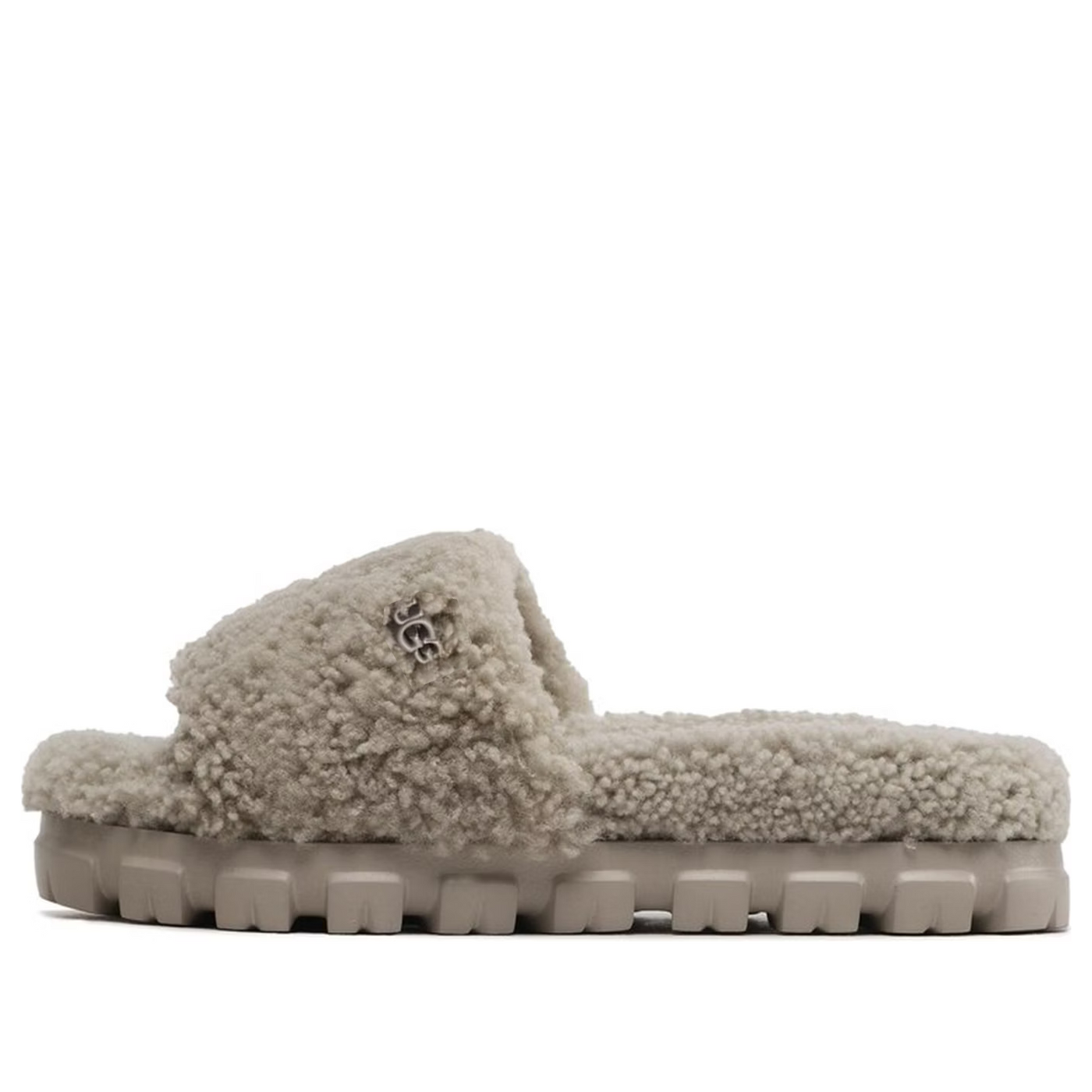 (WMNS) UGG Cozetta Curly Slide 'Goat' 1130838-GOA