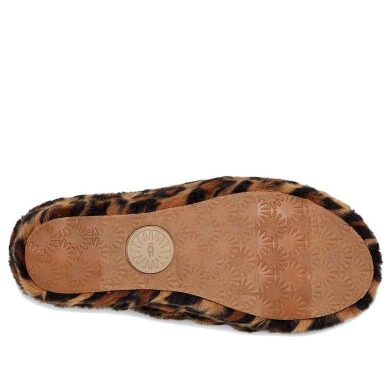(WMNS) UGG Fluff Yeah 'Leopard' 1130883-NAT - Image 7