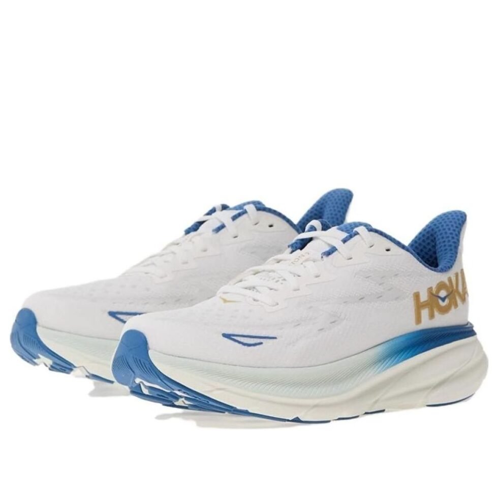 HOKA ONE ONE Clifton 9 2E Wide 'Frost Gold' 1132210-FTG - Image 3