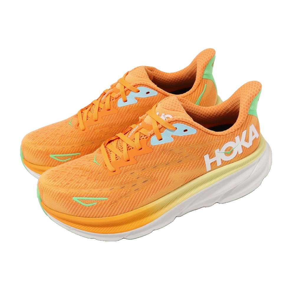 HOKA ONE ONE Clifton 9 2E Wide 'Solar Flare Sherbet' 1132210-SRSH - Image 2
