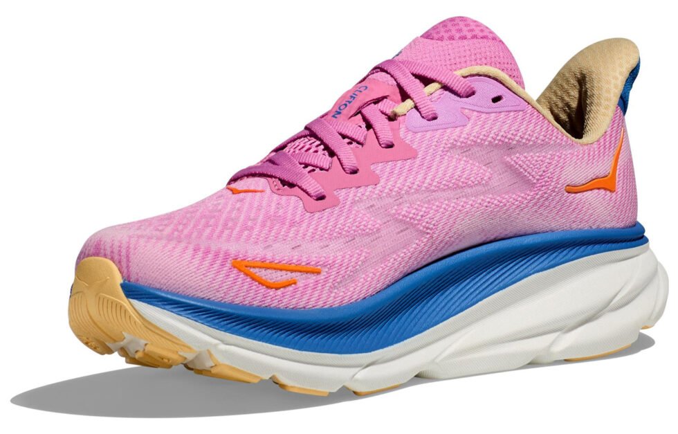 HOKA ONE ONE Clifton 9 Wide 'Cyclamen' 1132211-CSLC - Image 3