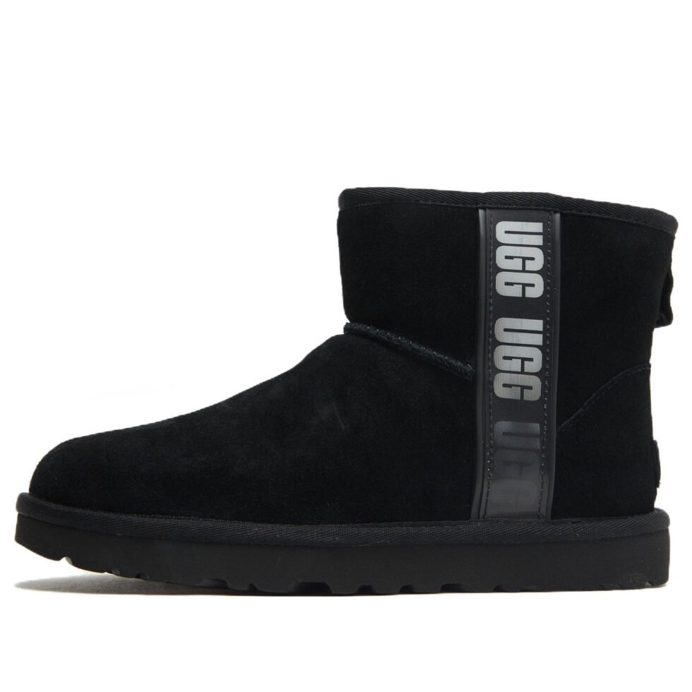 (WMNS) UGG Classic Mini Side Logo II 1134962-BLK