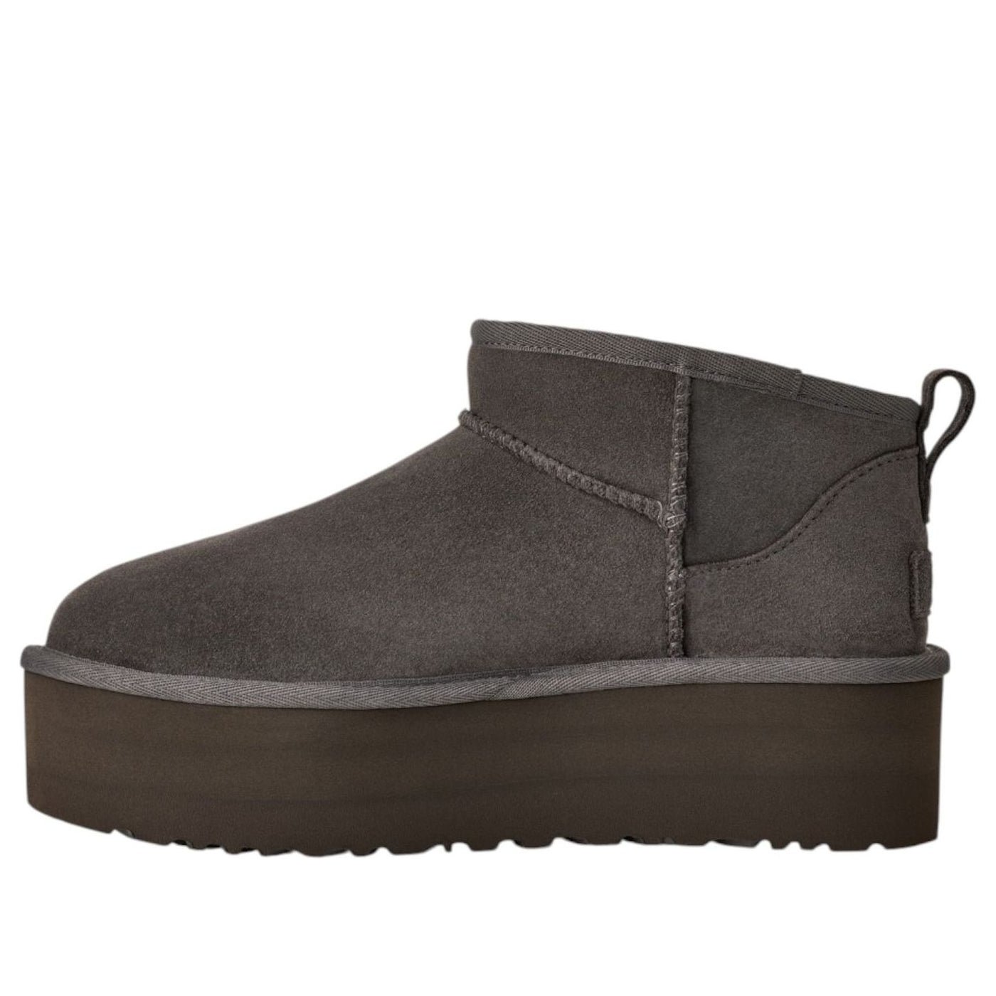 (WMNS) UGG Classic Ultra Mini Platform Boots 'Charcoal Grey' 1135092-CHRC