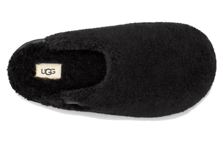 (WMNS) UGG Fuzz Sugar Slide 'Black' 1135132-BLK - Image 4