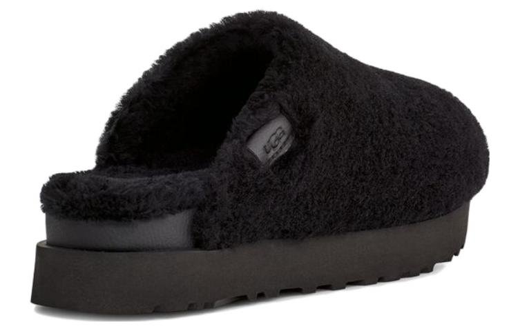 (WMNS) UGG Fuzz Sugar Slide 'Black' 1135132-BLK - Image 5