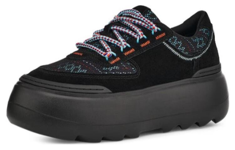 (WMNS) UGG Marin Mega Lace Heritage Braid 'Black' 1136842-BLK - Image 3