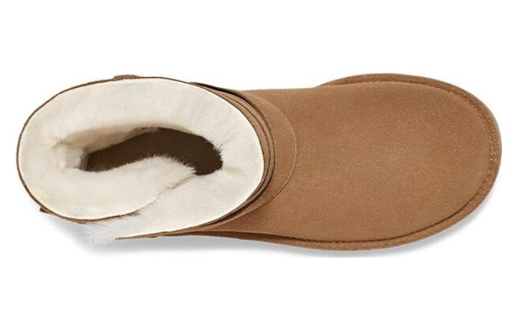 (WMNS) UGG Bailey Graphic Logo Strap Boot 'Brown' 1137074-CHE - Image 4