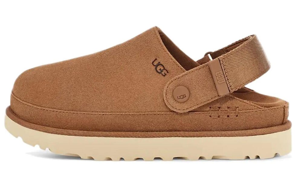 (WMNS) UGG Goldenstar Clog 'Chestnut' 1138252-CHE - Image 2
