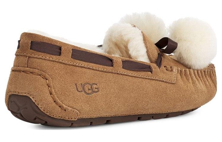 (WMNS) UGG Dakota Moccasins Slippers 'Chestnut' 1138651-CHE - Image 5