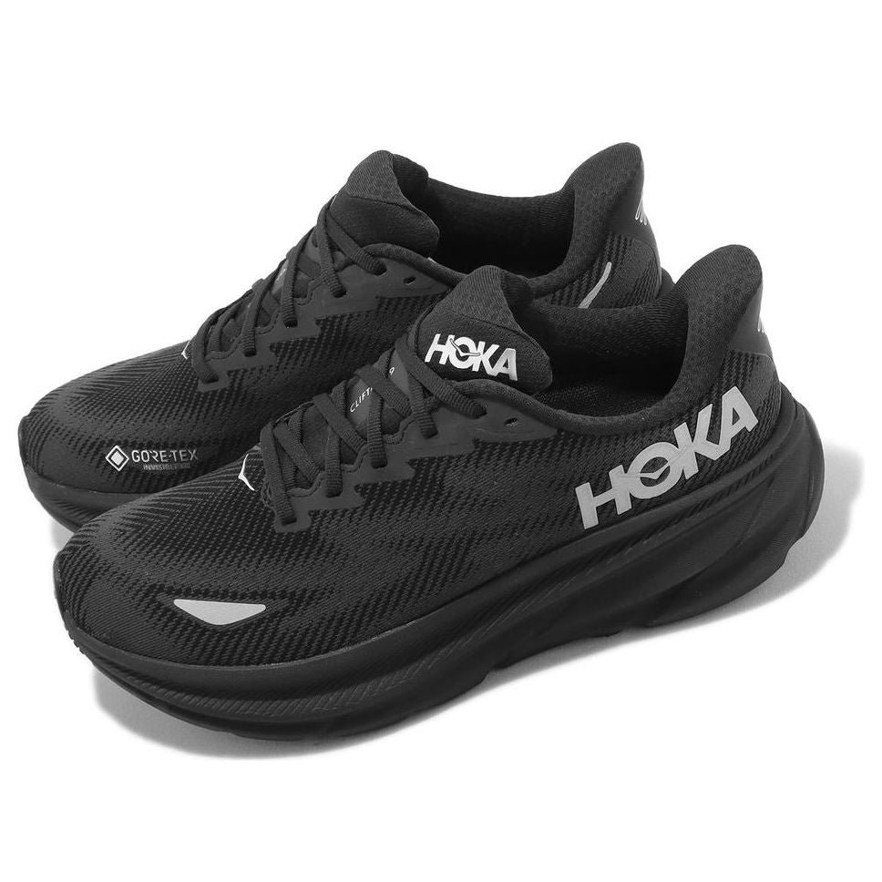 HOKA ONE ONE Clifton 9 Gore-Tex 'Black' 1141470-FBBLC - Image 3