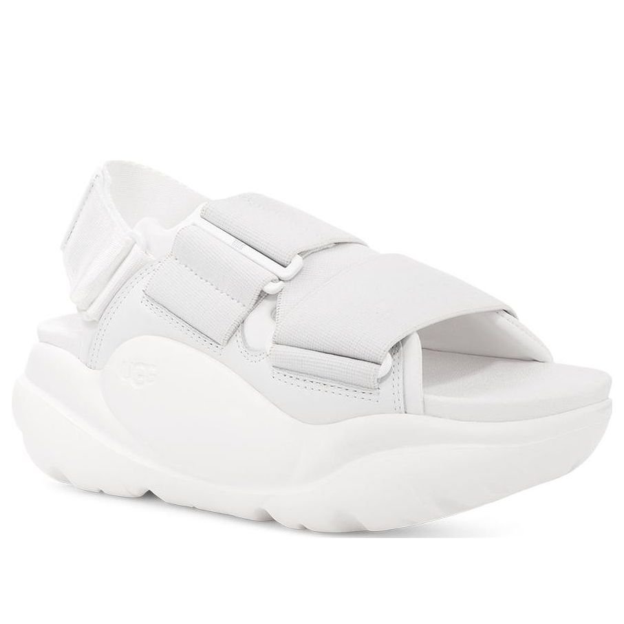 (WMNS) UGG LA Street Sandal 'Bright White' 1142891-BRWH - Image 2