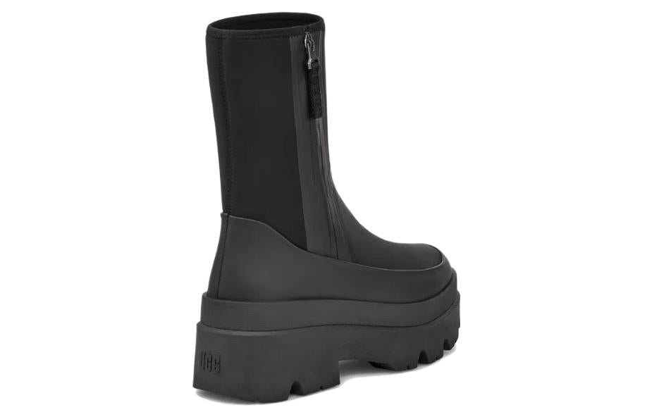(WMNS) UGG Brisbane Mid Boot 'Black' 1143843-BLK - Image 5