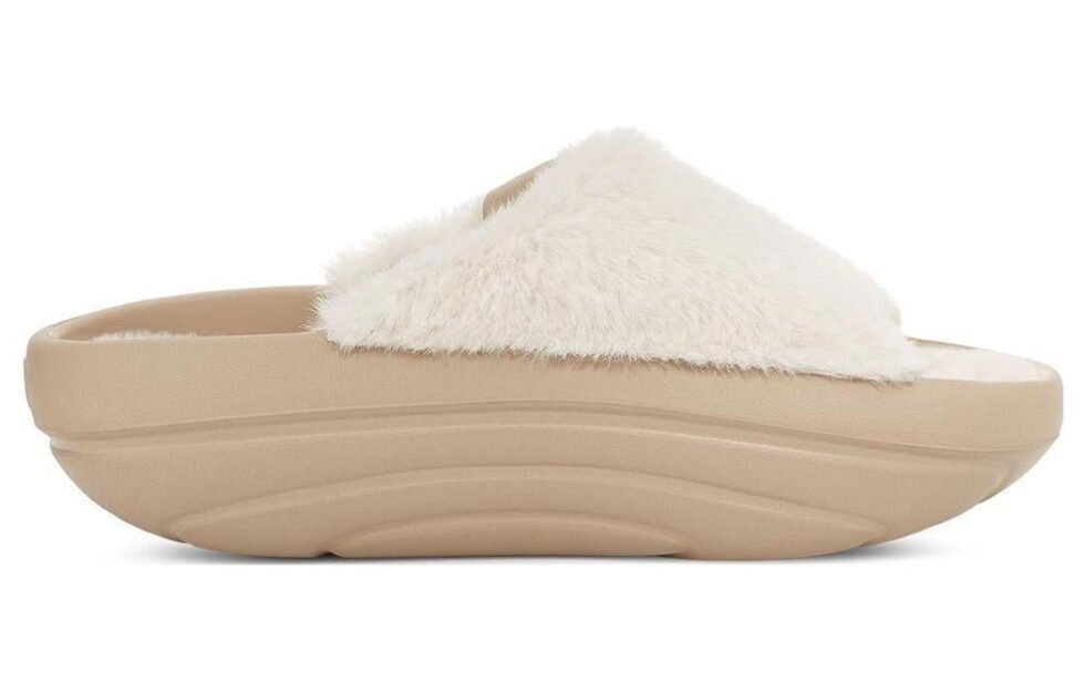 (WMNS) UGG FoamO UGGplush Slide 'Mustard Seed' 1143849-MDSD - Image 3