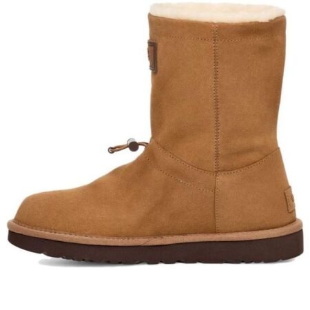 (WMNS) UGG Classic Short Toggler 'Chestnut' 1143938-CHE