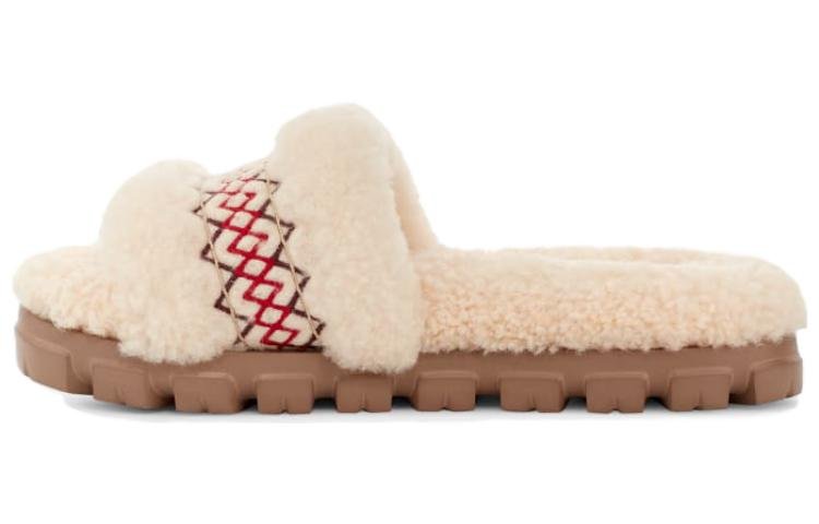 (WMNS) UGG Cozetta Slipper Heritage Braid 'Natural' 1143974-NAT - Image 2