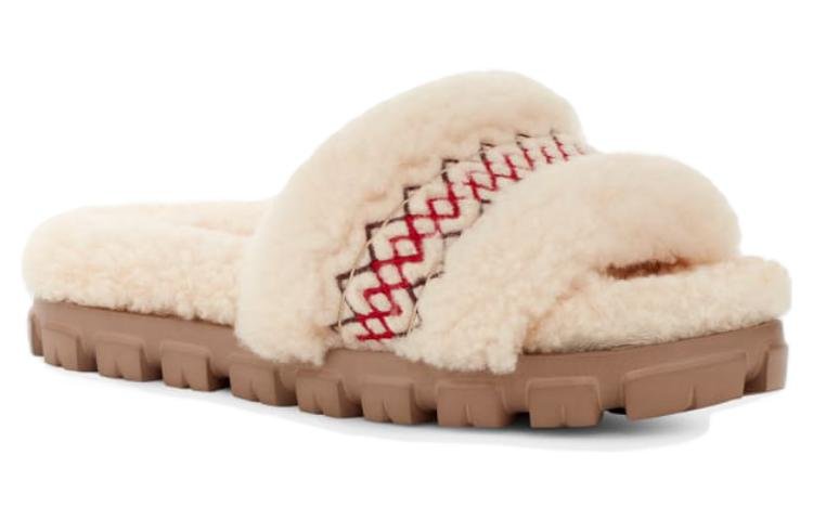 (WMNS) UGG Cozetta Slipper Heritage Braid 'Natural' 1143974-NAT - Image 4