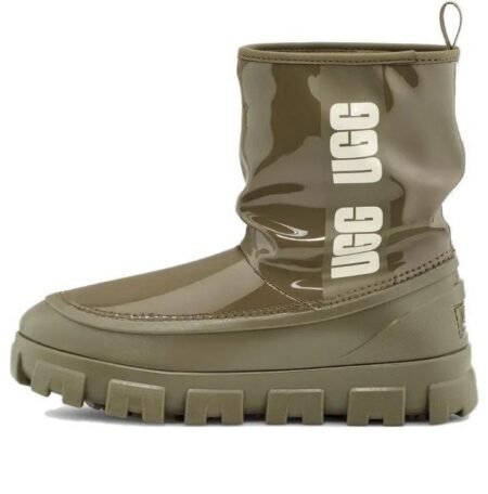 (WMNS) UGG Classic Brellah Mini Boot 'Olive' 1144059-BTOL