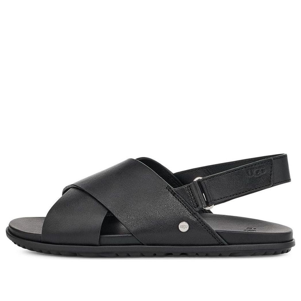 (WMNS) UGG Solivan Slingback Sandal 'Black' 1144974-BLLE