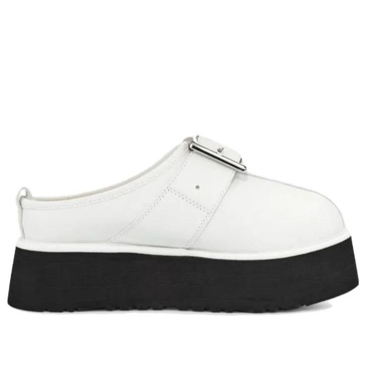 (WMNS) UGG x Opening Ceremony Tasman Slipper 'White Black' 1151430-WHT - Image 2