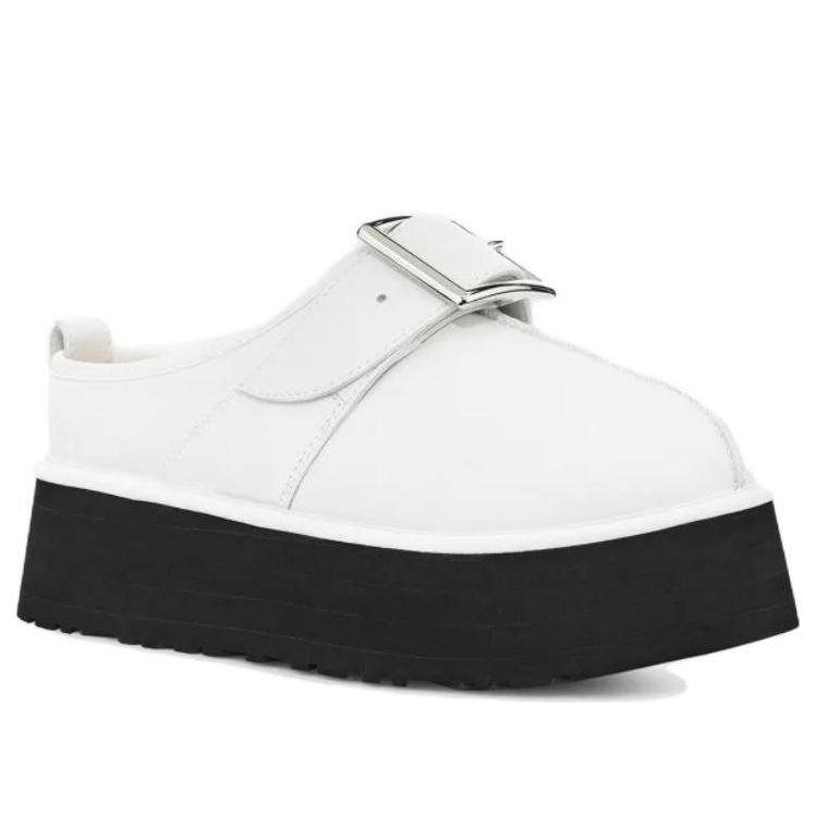 (WMNS) UGG x Opening Ceremony Tasman Slipper 'White Black' 1151430-WHT - Image 3