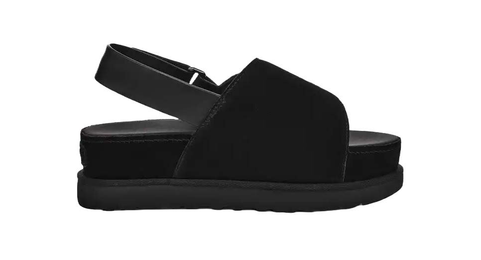 (WMNS) UGG Goldenstar Hi Slingback 'Black' 1152652-BLK - Image 2