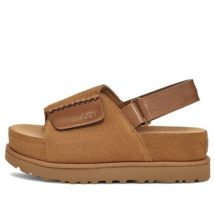 (WMNS) UGG Goldenstar Hi Slingback Sandal 'Chestnut' 1152652-CHE