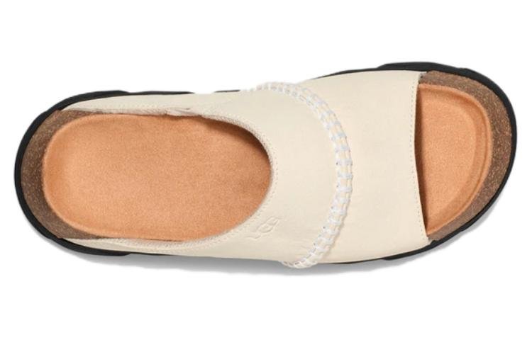 (WMNS) UGG Sunskip Slide 'Off White' 1152695-OFW-OFW - Image 3