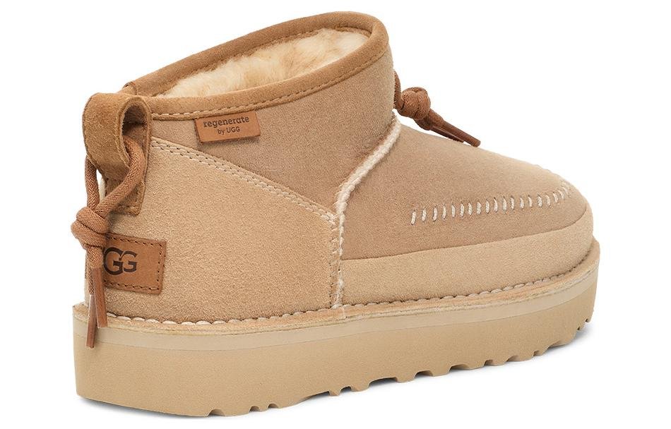 (WMNS) UGG Ultra Mini Crafted REGENERATE 'Sand' 1152953-SAN - Image 5
