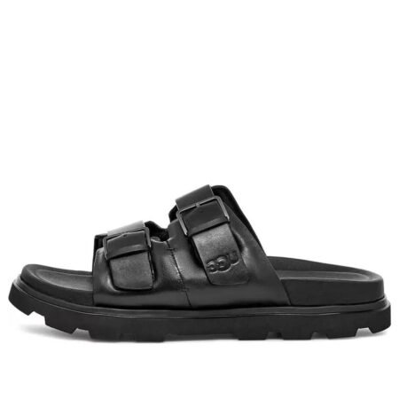 UGG Capitola Buckle Slide Sandal 'Black' 1153102-BLACK