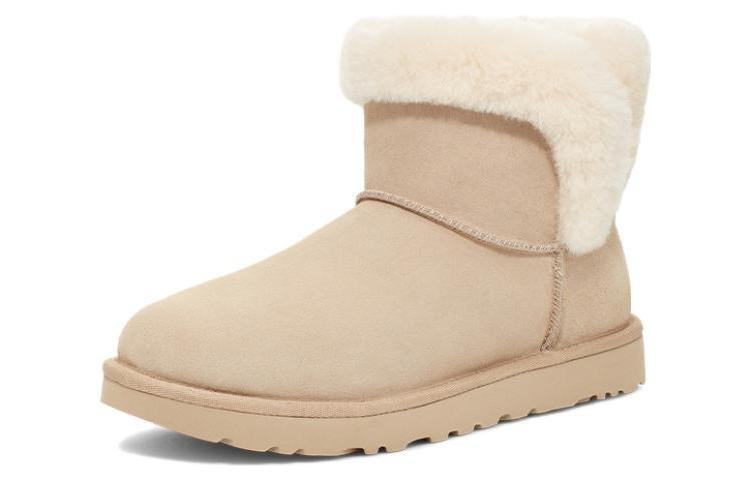 (WMNS) UGG Saniya Mini Suede Classic Boot 'Sawdust' 1153512-SWD - Image 4