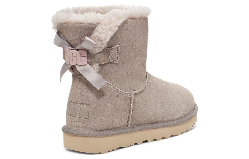 (WMNS) UGG Mini Bailey B2S 'Grey' 1153611-OYS - Image 3