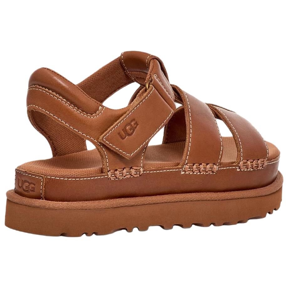 (WMNS) UGG Goldenstar Strap Platform Sandal 'Tan' 1154650TAN - Image 5