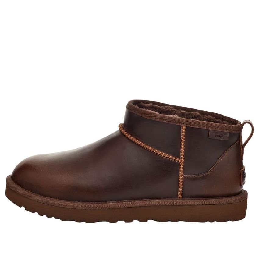 UGG Classic Ultra Mini LTHR Regen 'Ironwood' 1158191-IWD