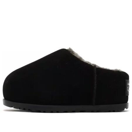 (WMNS) UGG Pumped Slides 'Black' 1158215-BLK
