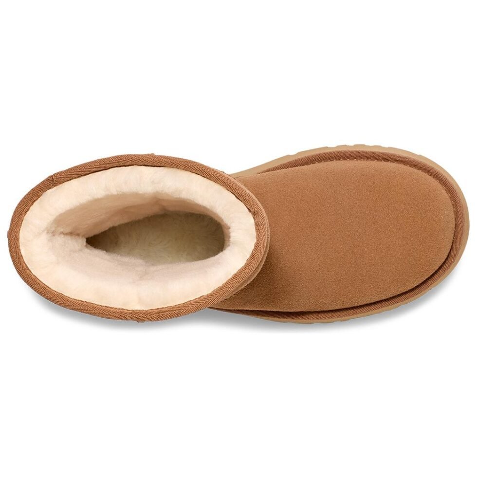 (WMNS) UGG Classic Short New Heights 'Chestnut' 1158310-CHE - Image 5