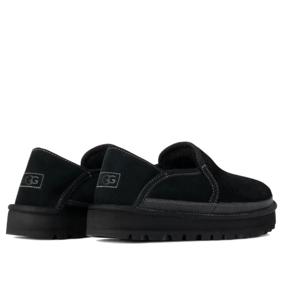 UGG Hayden Slip-On Slipper 'Black' 1158354-BLK - Image 3