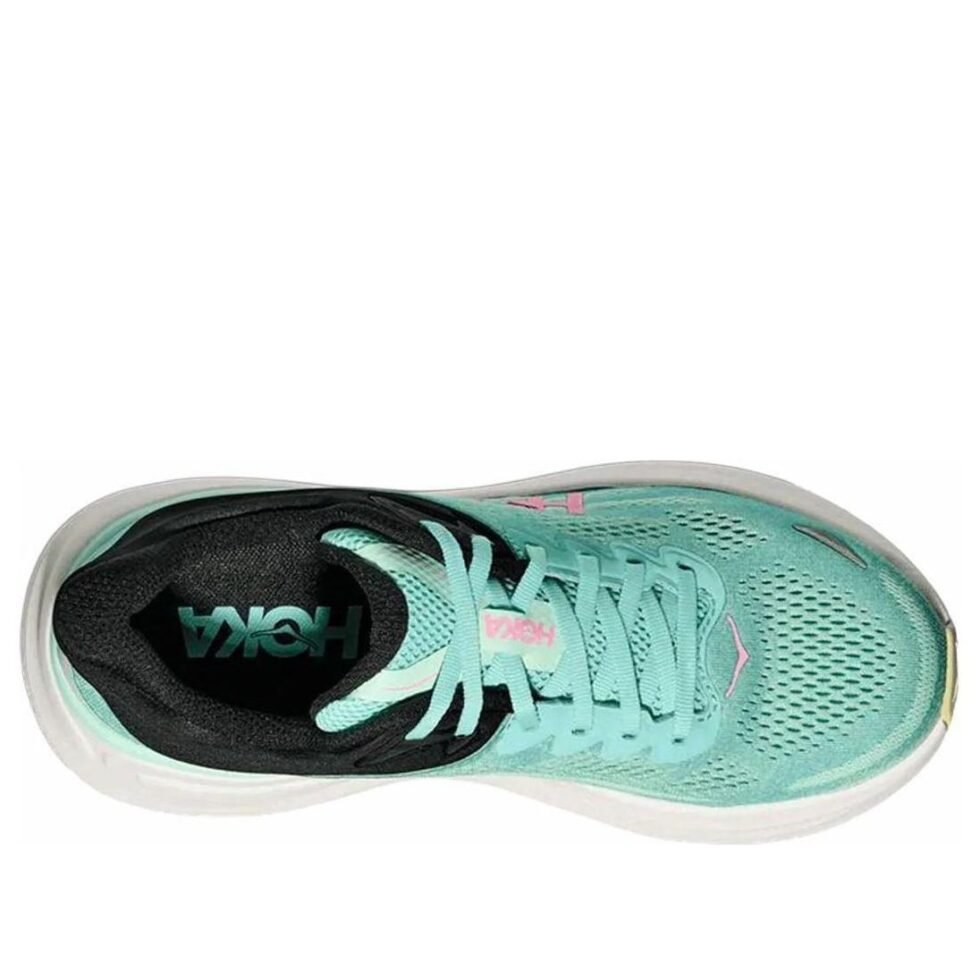 (WMNS) HOKA ONE ONE Bondi 9 Wide 'Blue Spark Mint Fluorite' 1162014-BTF - Image 3