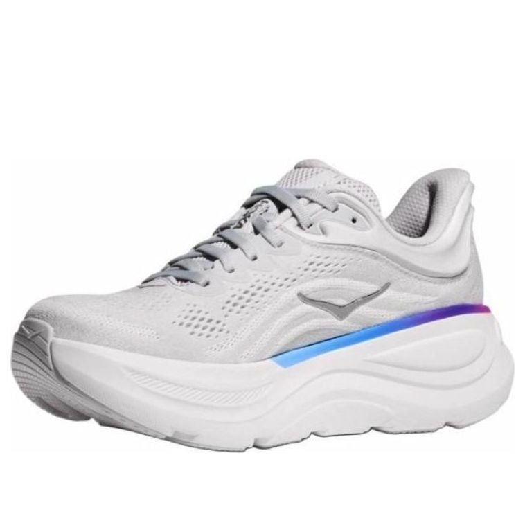 (WMNS) HOKA ONE ONE Bondi 9 Wide 'Cosmic Grey White' 1162014-CYWH - Image 3