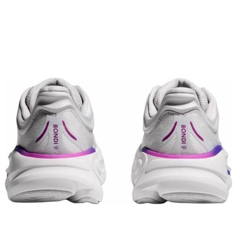 (WMNS) HOKA ONE ONE Bondi 9 Wide 'Cosmic Grey White' 1162014-CYWH - Image 4