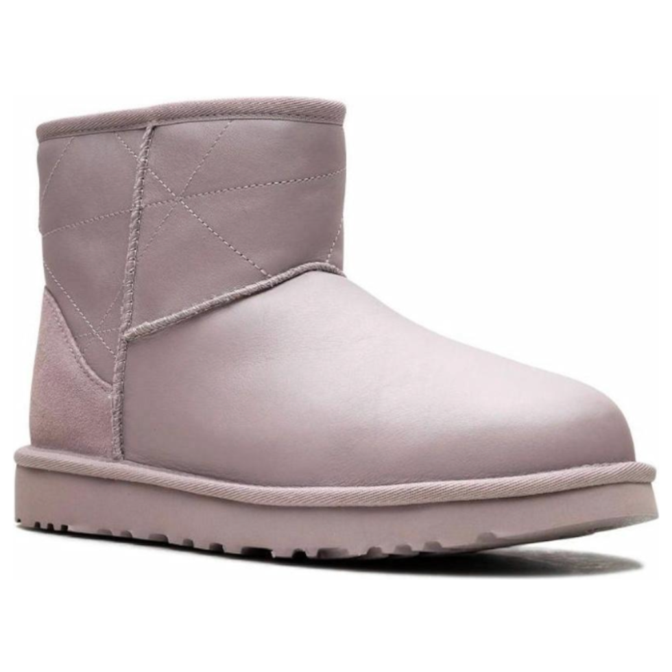(WMNS) UGG Classic Mini Pearlized 'Pale smoke' 1167313-PSK - Image 3