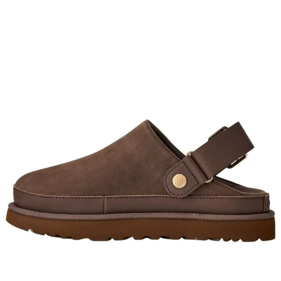 (WMNS) UGG Goldenstar Villa Clog Mules 'Molasses' 1169590-MLSS