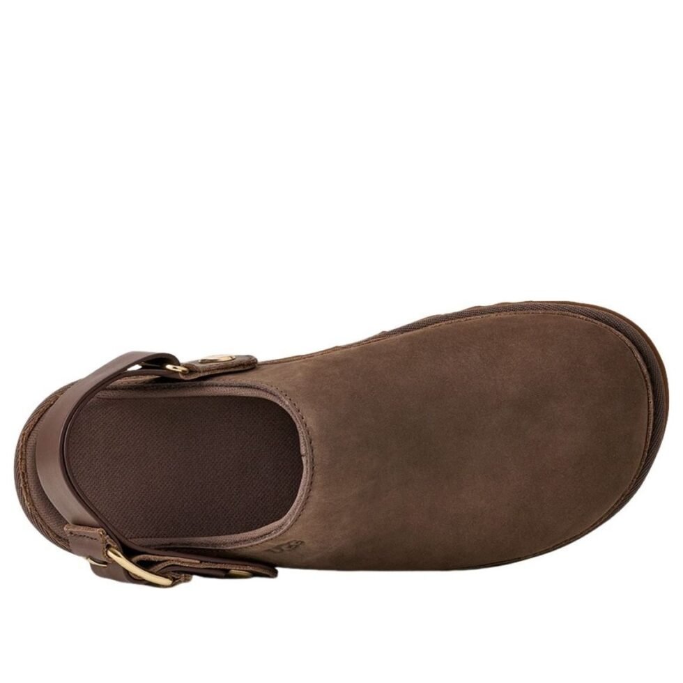 (WMNS) UGG Goldenstar Villa Clog Mules 'Molasses' 1169590-MLSS - Image 4