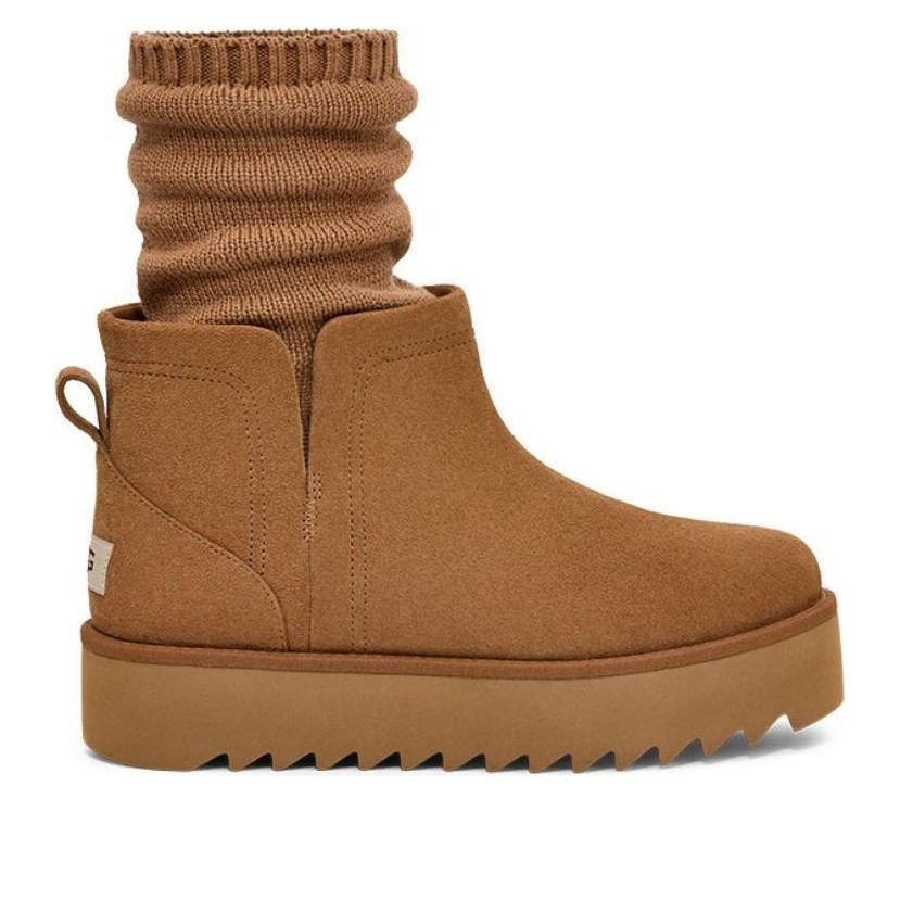 (WMNS) UGG Classic Novelty 'Chestnut' 1170712-CHE - Image 2