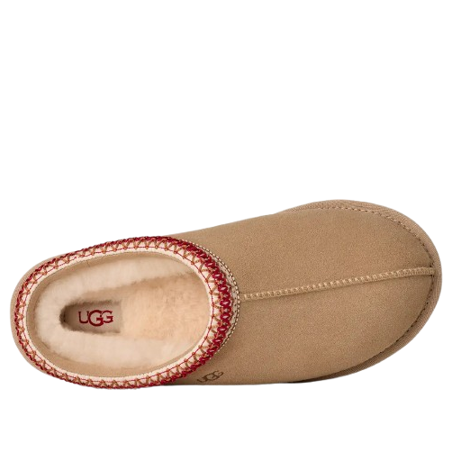(WMNS) UGG Tasman II Slipper 'Sand Dark Cherry' 1174470-SDDR - Image 3
