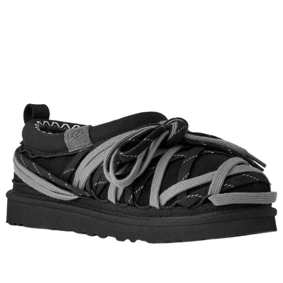 UGG Tasman Lace Mules 'Black' 1175054-BLK - Image 2