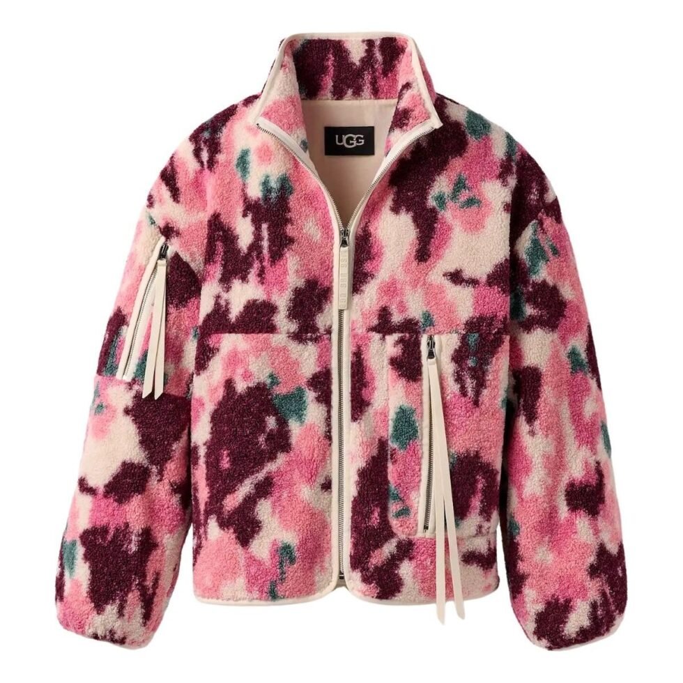UGG Marlene Splatter Jacket 'Abstract Multicolor' 1175154-ARCT