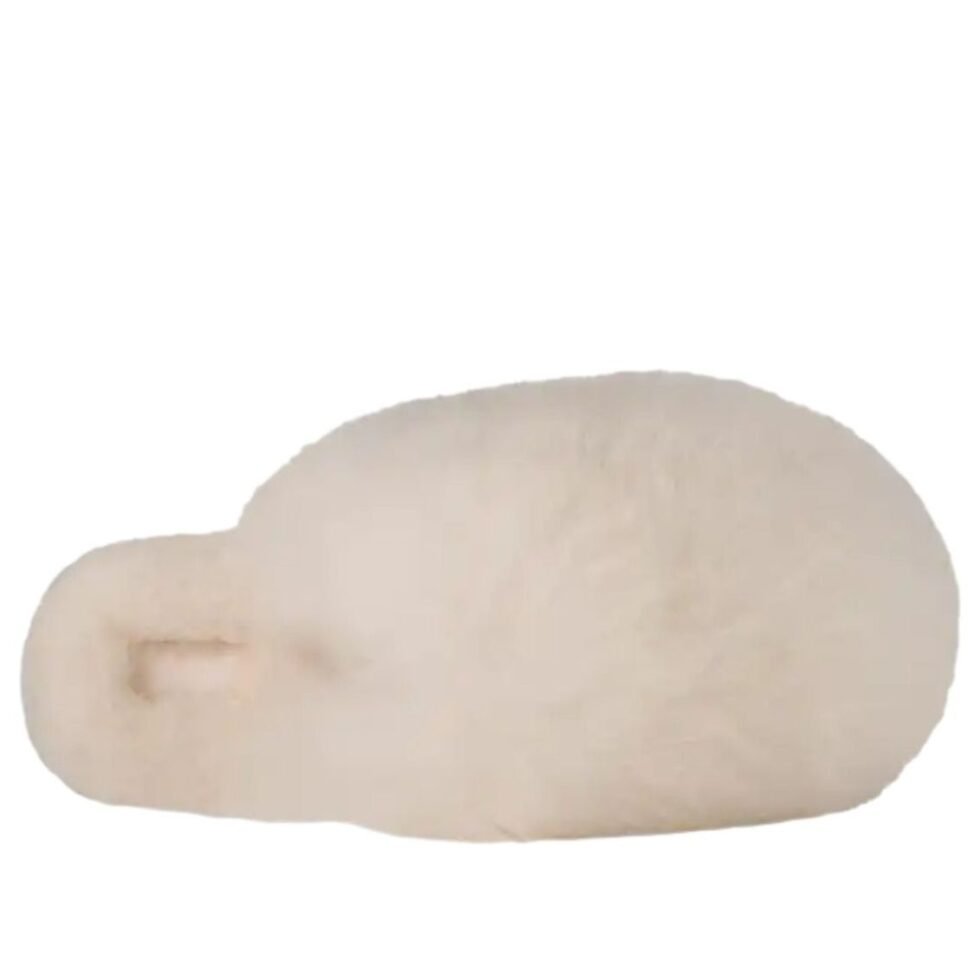 (WMNS) UGG Scuffette Chalet Slipper 'White' 1176030-WHT - Image 4