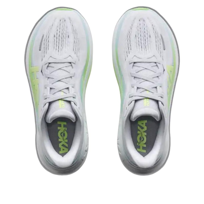 (WMNS) HOKA ONE ONE Clifton Pro 'Cosmic Grey Neon Yuzu' 1176530-CNNY - Image 3